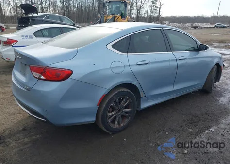 2015 Chrysler 200 Limited из США, поврежденный, VIN 1C3CCCAB2FN618300